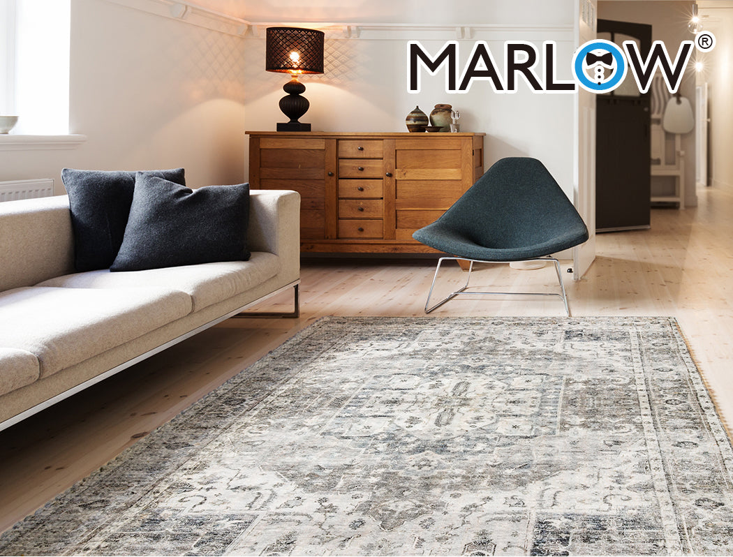 Marlow Driftwood Washable Rug