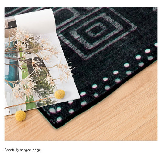 Midnight Plush Hallway Runner Rug – Ash