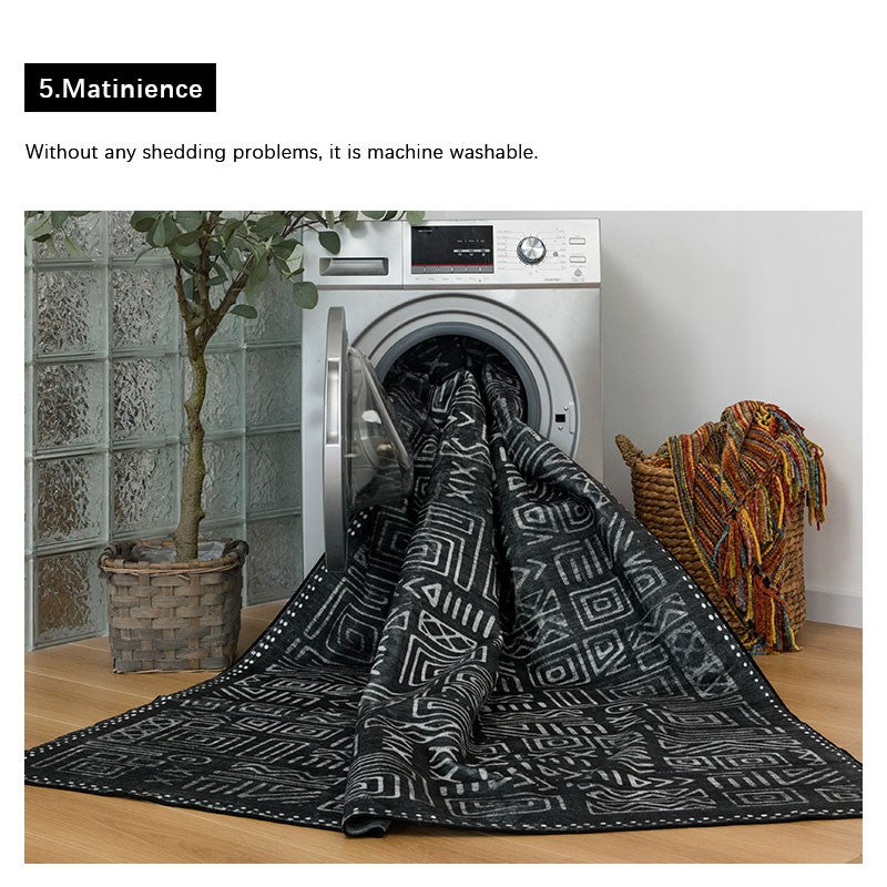 Midnight Plush Hallway Runner Rug – Ash